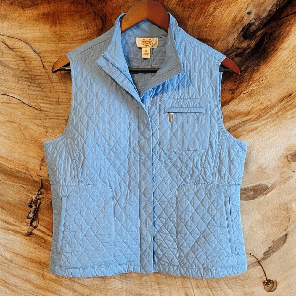 Talbots Diamond Quilted Vest